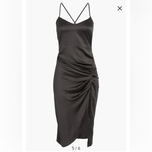 Open Edit Strappy Sleeveless Midi Dress